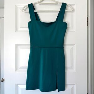 Reformation Daria Ecomove Active Green Dress in Size S